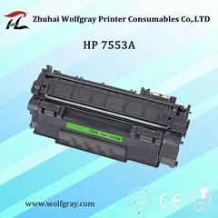 Compatible for HP Q7553A toner cartridge