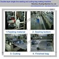 Double layer 8-line bottom sealing bag making machine 2