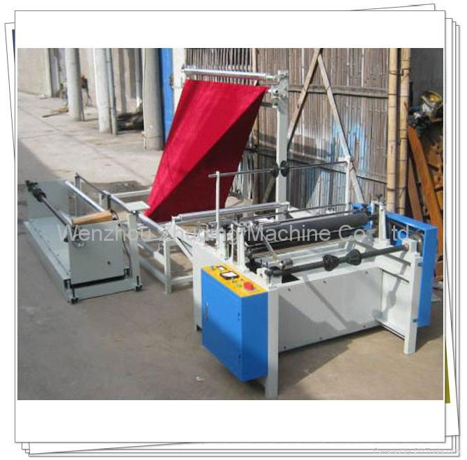 Edge folding and winding machine 4