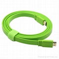 flat hdmi cable 1.4a with Ethernet 1