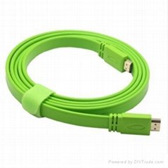 flat hdmi cable 1.4a with Ethernet