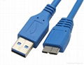 High speed USB3.0 Cable usb3.0 printer cable 2