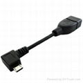 Micro USB OTG Cable for smart phone