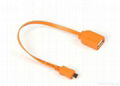 Micro USB OTG Cable for smart phone 5