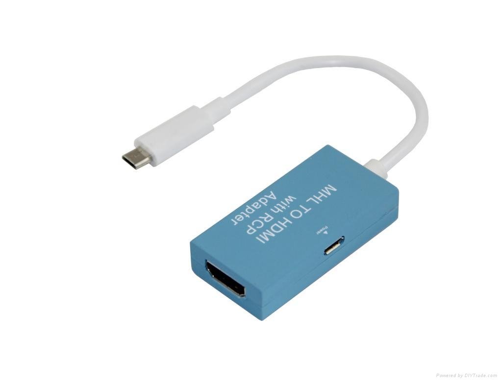 micro usb to HDMI MHL adapter with RCP 