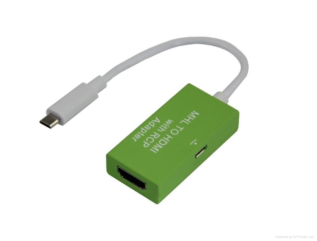 micro usb to HDMI MHL adapter with RCP  2