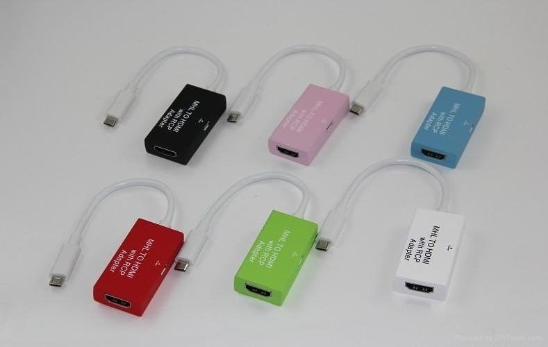 micro usb to HDMI MHL adapter with RCP  5