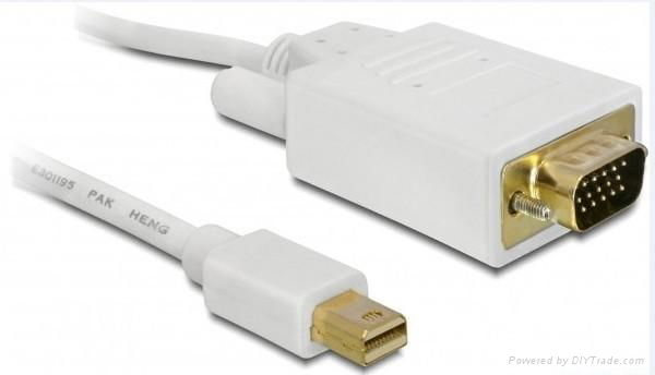 DP to VGA Converter Adapter Cable 3