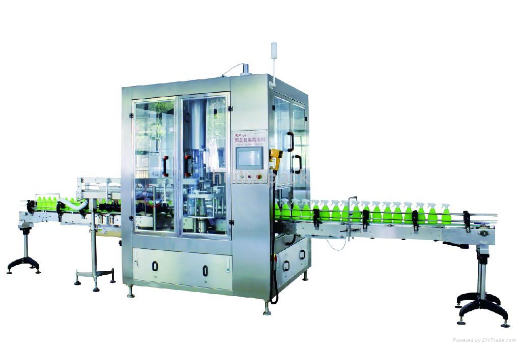 Full automatic trigger spray cap capping machine