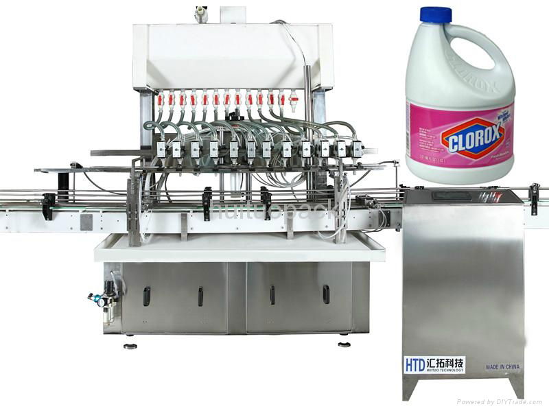 Anti-foamy anti-corrosive liquid filling machine