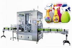 Full automatic trigger spray cap packaging machine