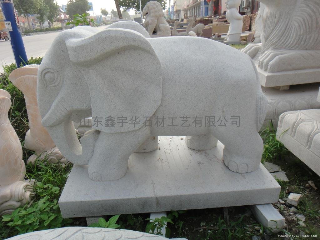 動物雕刻大象
