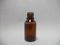 15ml Amber essential oil bottle