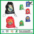 Nylon foldable drawstring bag 1