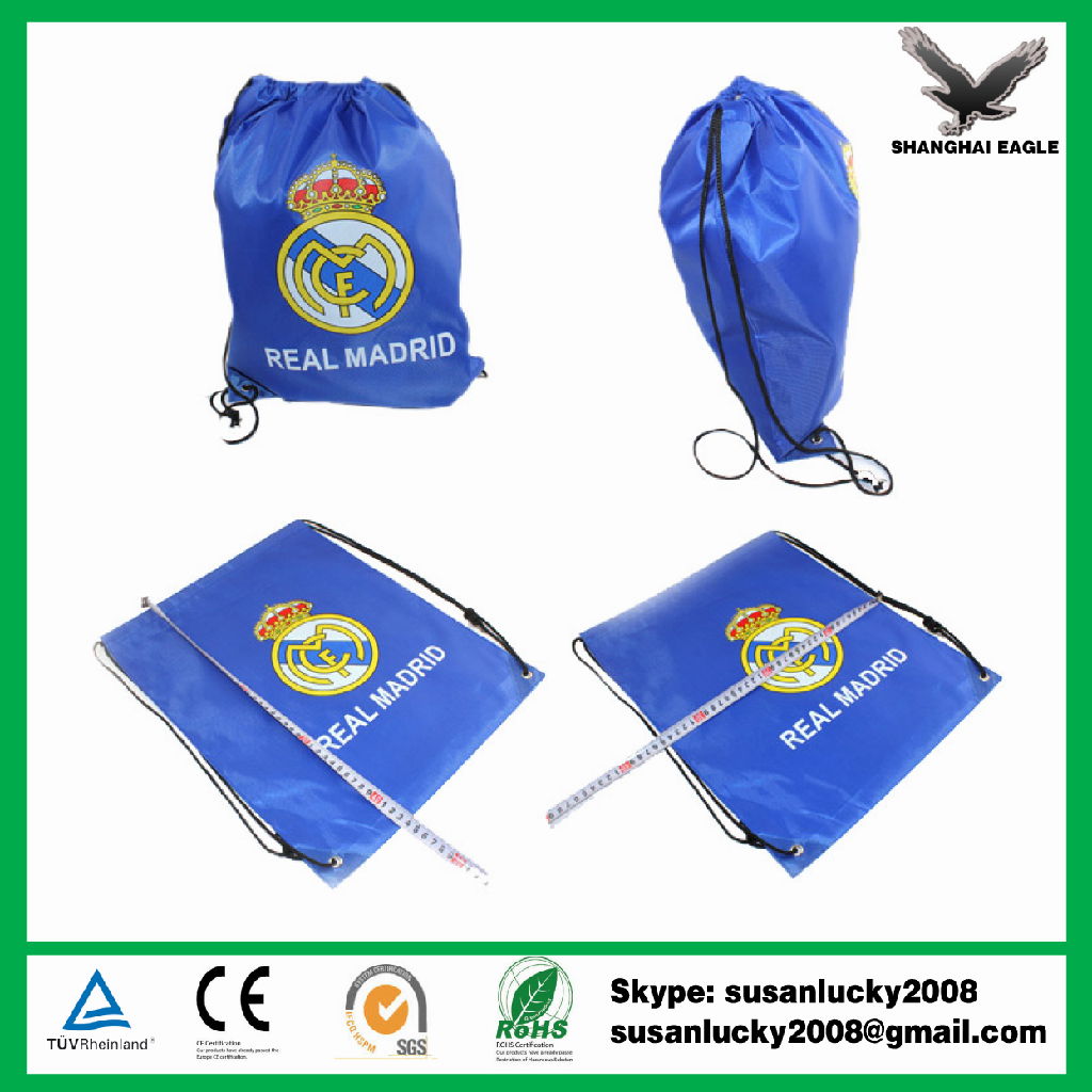 Nylon foldable drawstring bag 5