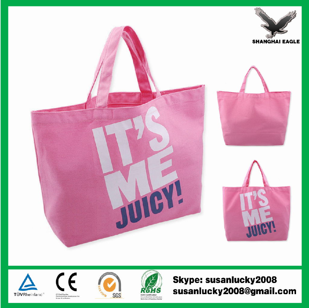 100% Pure cotton shopping bag (directly from factory) - ECB-10193 ...