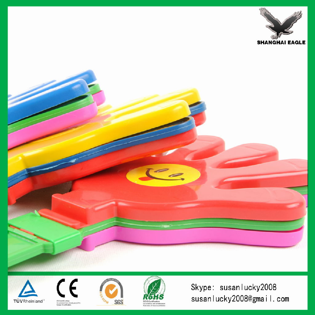 Promotional Plastic Hand Clapper