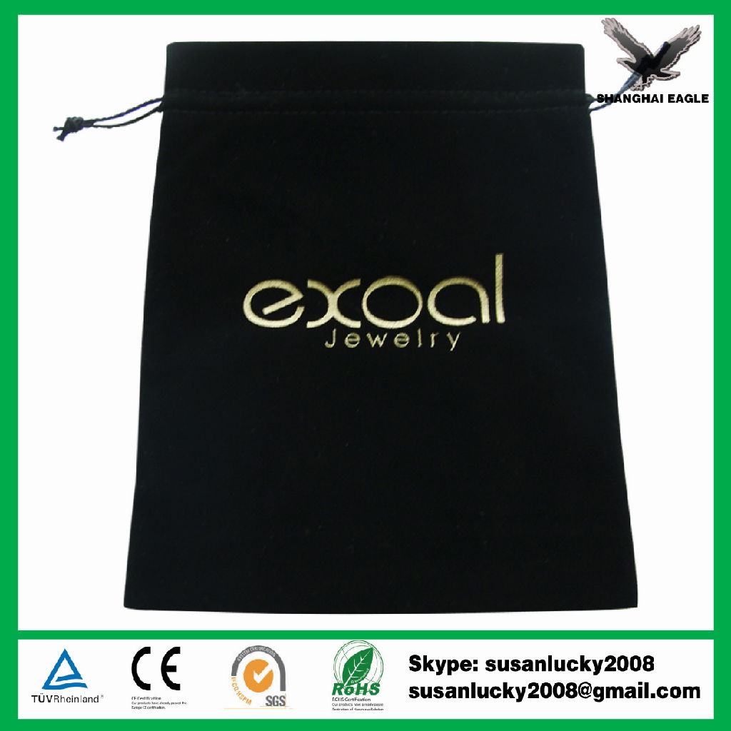 Promotional velvet bag (directly from factory)