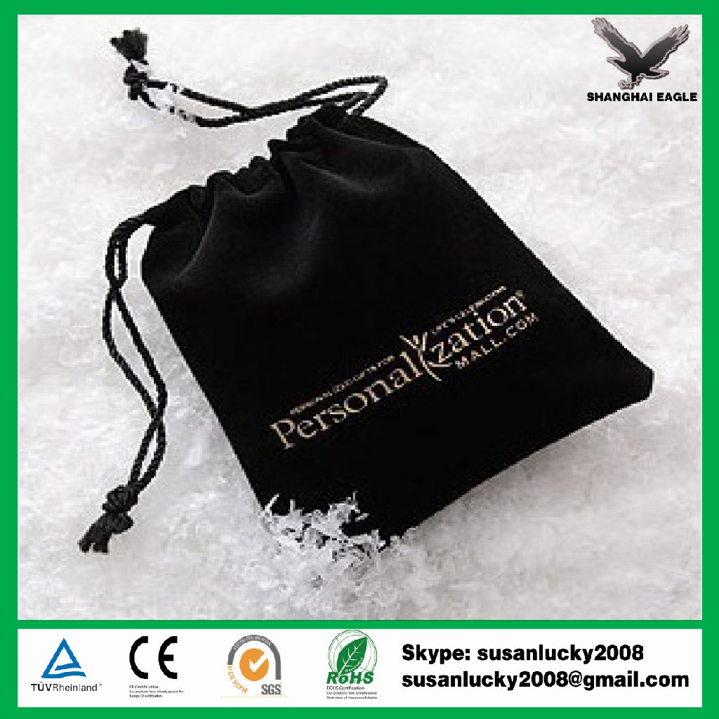 Promotional velvet bag (directly from factory) 2