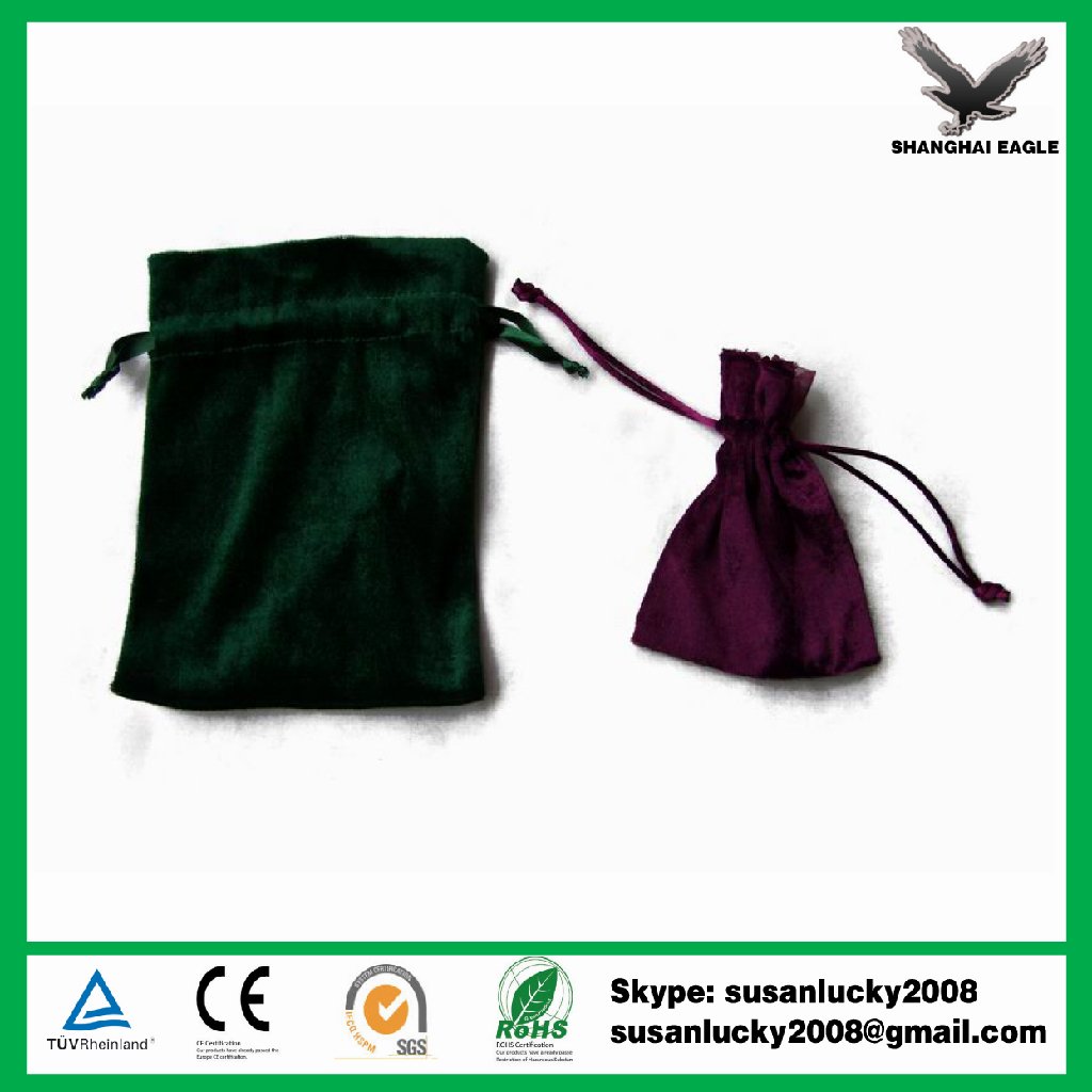 Promotional velvet bag (directly from factory) 4