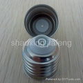 Lampholder E27 Aluminum nickel plate