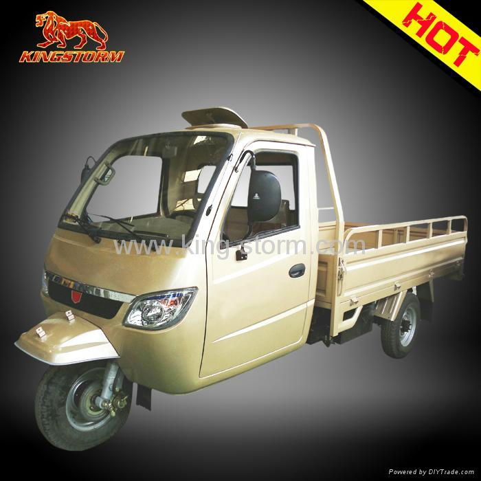 closed cabin motor tricycle small truck desgin 