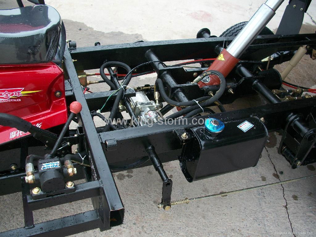 hydraulic lifter 2 ton heavy loading cargo tricycle  2