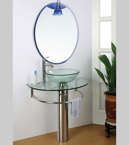 glass washbasin 