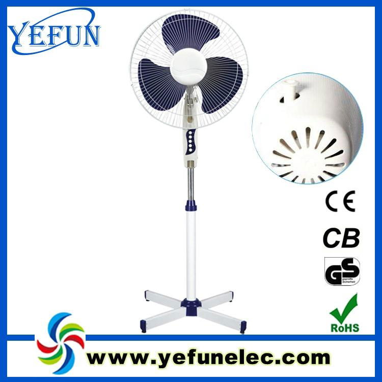 2013 new model 16" stand fan with light and new PP body