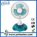 15W 6inch mini table clip fan 1