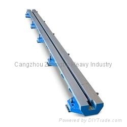T-SLOTTED FLOOR CLAMPING RAIL RAILS