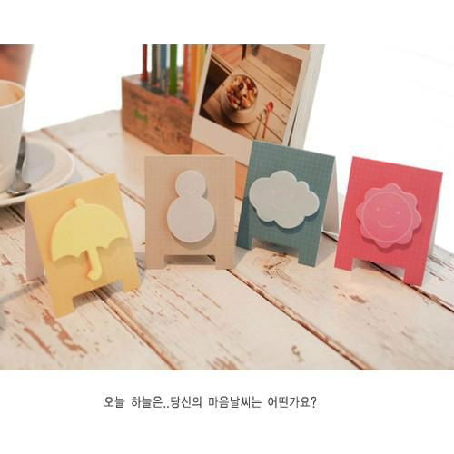 Creative Shape Logo Printing Sticky Notes  4