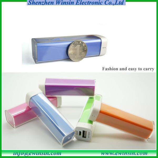 Lipstick power bank 2600mah as promotion gift 3