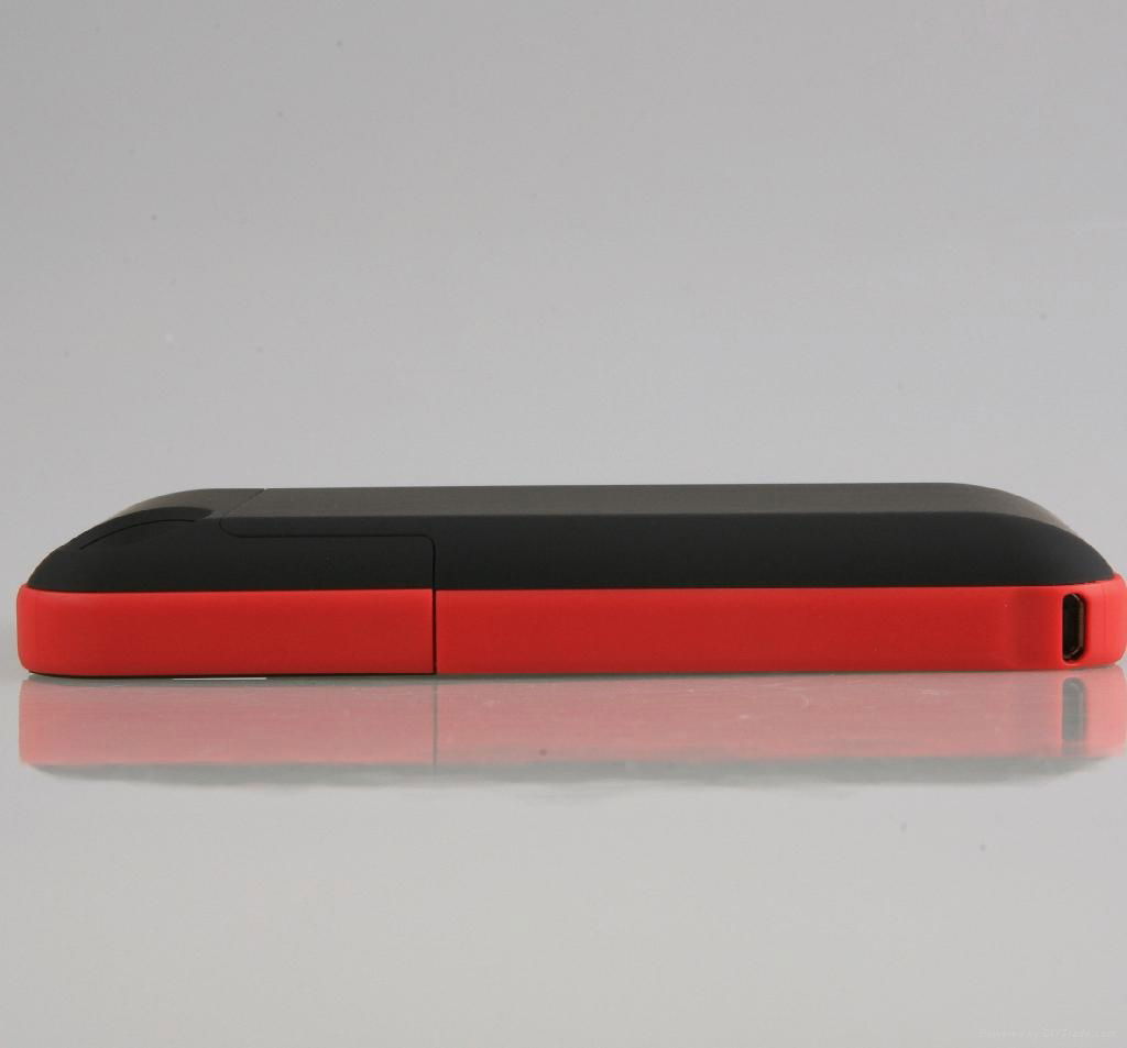 2000mah rechargeable battery case for iphone 4/4s 4