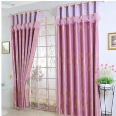 Flannelet bronzier rose thickening Ceco-friendly shade cloth curtain sun-shading