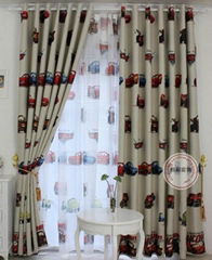 Full dodechedron child cartoon curtain