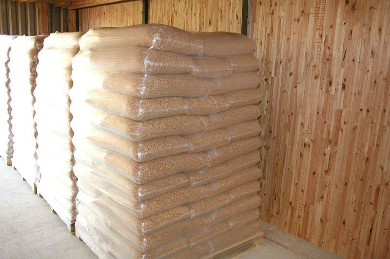 High quality pure wood pellet