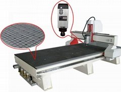 cnc engraving router machine with vacuum table and dust collector 