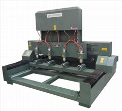 multi-head cnc router machine with 4axis for cylinder materials engraving