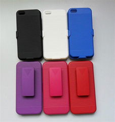 Iphone 5C protective hard case with belt