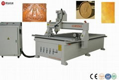Four axis rotary CNC router for woodworking    CC-M1325AG