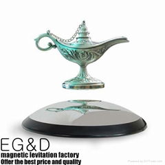 Crafts levitation display stand,360 degree automatic rotating