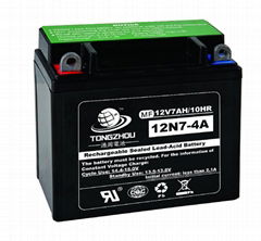 Dry-charged Motorcycle MF Battery with