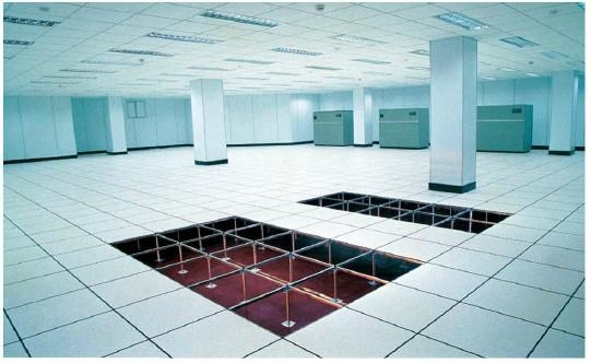 Concrete Core Access Floor Panels with HPL/PVC 2