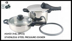 Stainless steel pressure cooker