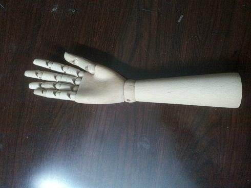 female wood hand