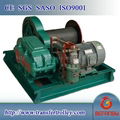 Electric crane winch for boat lifting 