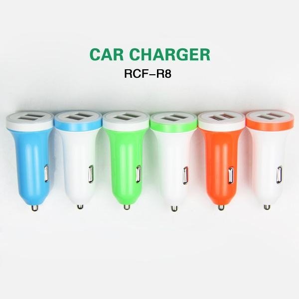 3.1a High Quality Mini USB Car Charger For Mobile Phone Tablet 2