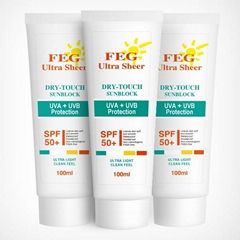 FEG face sun cream spf 50 Hot-selling