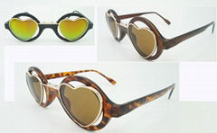 蒸汽朋克哥特式时尚太阳眼镜